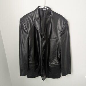 Midtown Men's Faux Leather Jacket, 46R